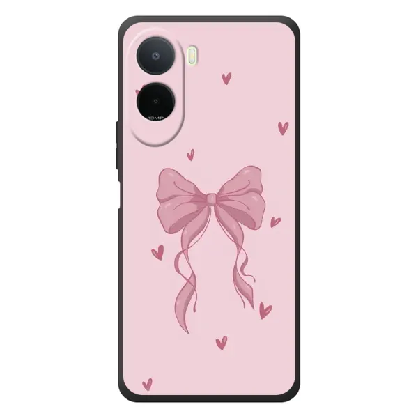Чехол с рисунком «Бант на розовом» для Xiaomi Poco C81 Pro Чехол с рисунком «Бант на розовом» для Xiaomi Poco C81 Pro