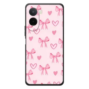 Чохол банти для Xiaomi Poco C81 Pro (Бантики і сердечки)