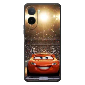 Чехол с принтом Маквин для Xiaomi Poco C81 Pro (Молния Маквин стадион)
