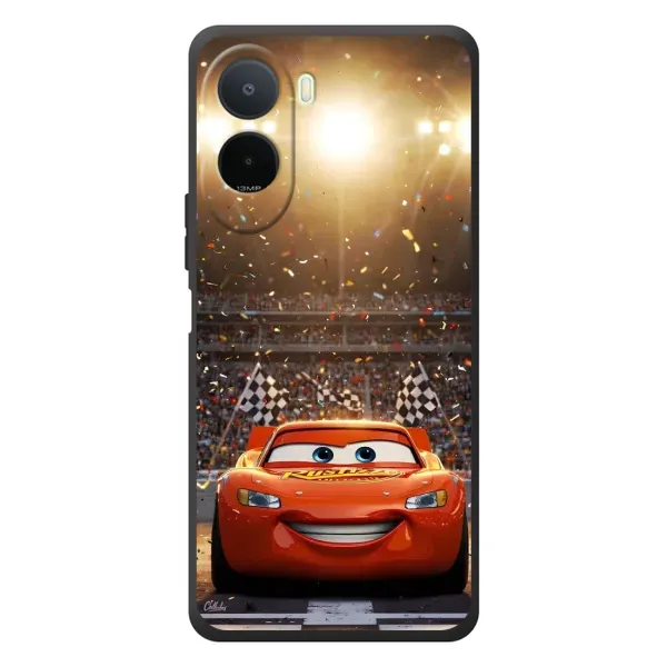 Чехол с рисунком «Молния Маквин стадион» для Xiaomi Poco C81 Pro