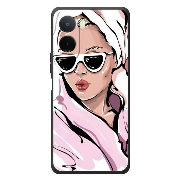 Чехол с рисунком «Девушка в халате» для Xiaomi Poco C81 Pro Чехол с рисунком «Девушка в халате» для Xiaomi Poco C81 Pro