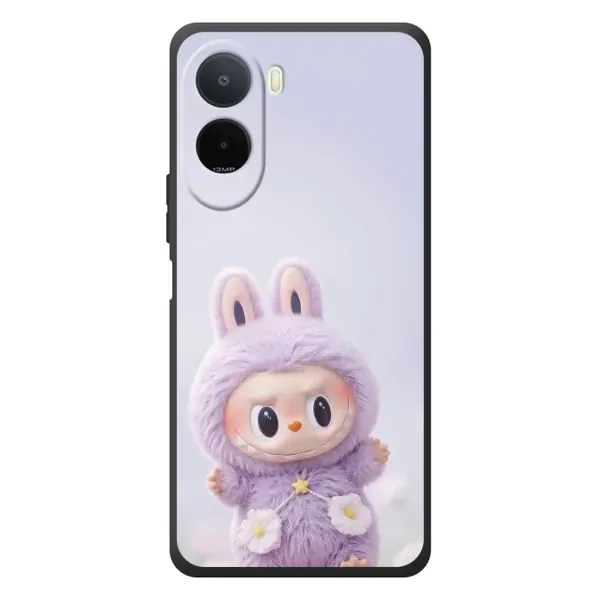Чехол с рисунком «Фиолетовый Лабубу» для Xiaomi Poco C81 Pro