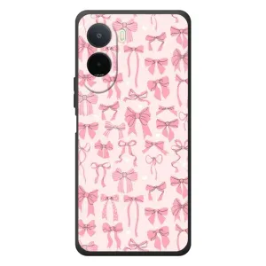 Чохол банти для Xiaomi Poco C81 Pro (Фон бантики)