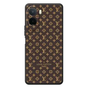 Чехол Стиль Louis Vuitton на Xiaomi Poco C81 Pro (Фон Луи Виттон)