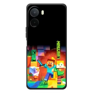 Чохли для Xiaomi Poco C81 Pro (Персонажі МайнКрафт) (Герой Майнкрафт)