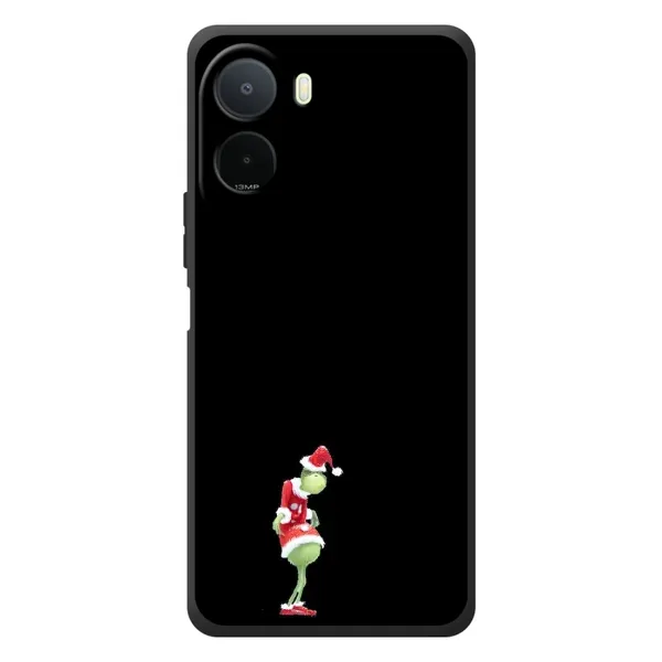 Чехол с рисунком «Гринч на чорном» для Xiaomi Poco C81 Pro Чехол с рисунком «Гринч на чорном» для Xiaomi Poco C81 Pro