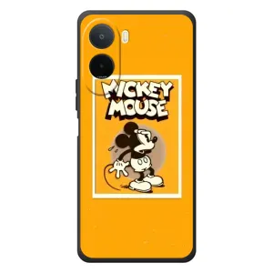 Чехлы с принтом Микки Маус на Xiaomi Poco C81 Pro (Испуганный Микки)