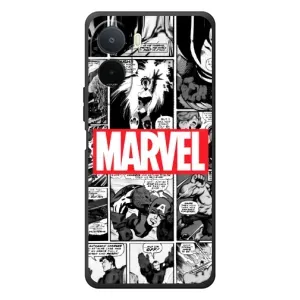 Силиконовый Чехол для Xiaomi Poco C81 Pro (Комикс Марвел)