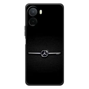 Силиконовый бампер с картинкой машины на Xiaomi Poco C81 Pro (Mercedes)
