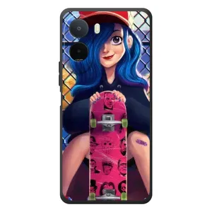 Чехол с картинкой Модные Девчонки Xiaomi Poco C81 Pro (Модная девушка)
