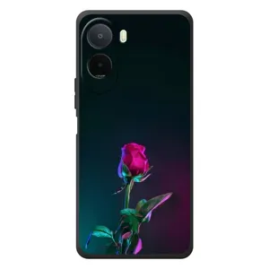 Чохли з принтом Троянд для Xiaomi Poco C81 Pro (Нічна троянда)