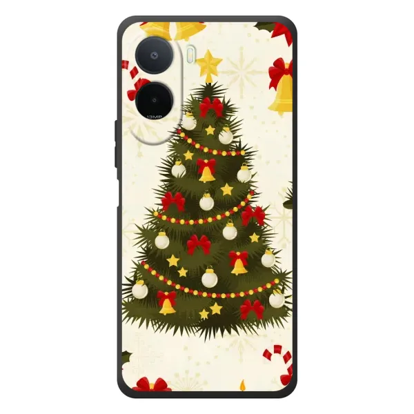 Чехол с рисунком «Новогодний принт» для Xiaomi Poco C81 Pro Чехол с рисунком «Новогодний принт» для Xiaomi Poco C81 Pro