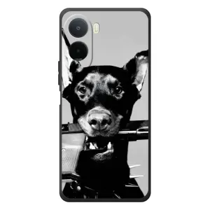 Чехол ДОБЕРМАН для Xiaomi Poco C81 Pro (Опасный доберман)