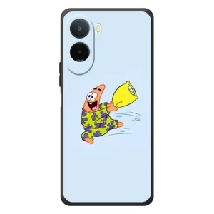 Чехлы с Патриком на Xiaomi Poco C81 Pro (Патрик с подушкой)