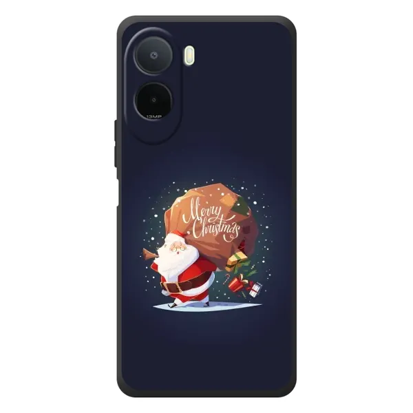 Чехол с рисунком «Подарки от Санты» для Xiaomi Poco C81 Pro