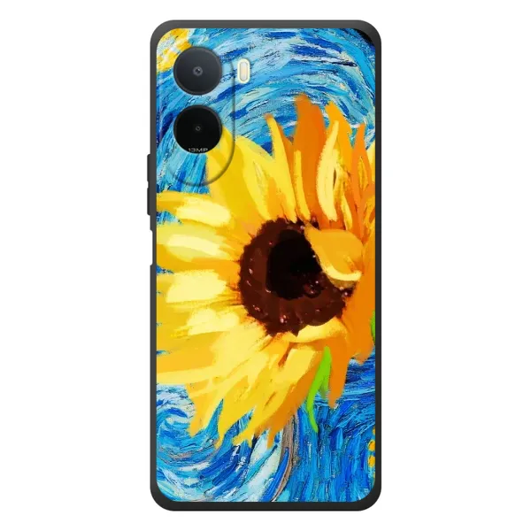 Чехол с рисунком «Подсолнух цветок» для Xiaomi Poco C81 Pro Чехол с рисунком «Подсолнух цветок» для Xiaomi Poco C81 Pro