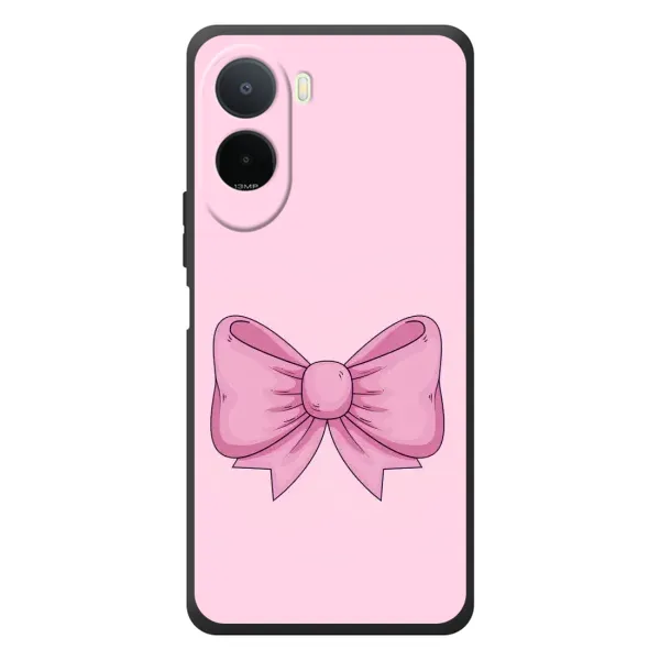 Чехол с рисунком «Розовый бантик» для Xiaomi Poco C81 Pro Чехол с рисунком «Розовый бантик» для Xiaomi Poco C81 Pro