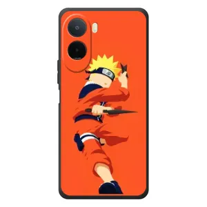 Чехлы с принтом Наруто на Xiaomi Poco C81 Pro (Силуэт Наруто)