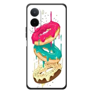 Чохол з зображенням смачної їжі для Xiaomi Poco C81 Pro (Соковиті пончики)