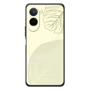 Чохол квітковий дизайн для Xiaomi Poco C81 Pro (Зелений фон)