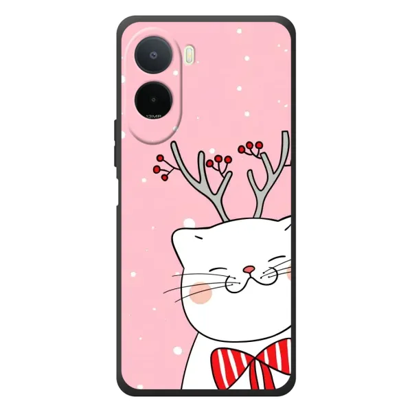 Чехол с рисунком «Зимний кот» для Xiaomi Poco C81 Pro Чехол с рисунком «Зимний кот» для Xiaomi Poco C81 Pro