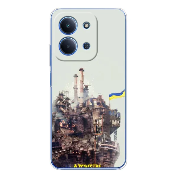 Чехол с рисунком «Азовсталь» для Xiaomi Poco C85 Чехол с рисунком «Азовсталь» для Xiaomi Poco C85