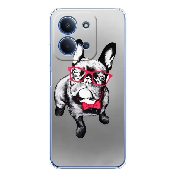 Чехол с рисунком «Бульдог в очках» для Xiaomi Poco C85 Чехол с рисунком «Бульдог в очках» для Xiaomi Poco C85