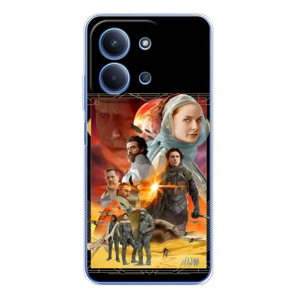 Чехол с рисунком «Д Ю Н А» для Xiaomi Poco C85