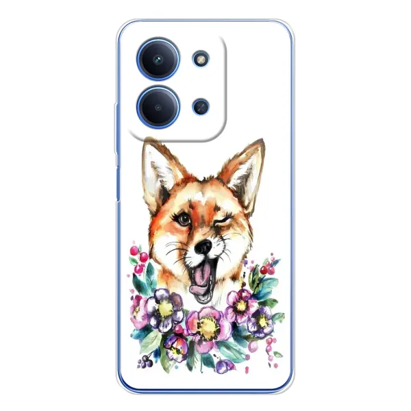 Чехол с рисунком «Хитрая лиса» для Xiaomi Poco C85 Чехол с рисунком «Хитрая лиса» для Xiaomi Poco C85