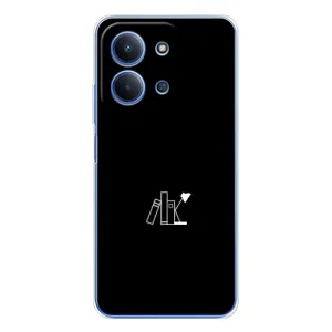 Чохол з картинками на чорному фоні для Xiaomi Poco C85 (Книжки)