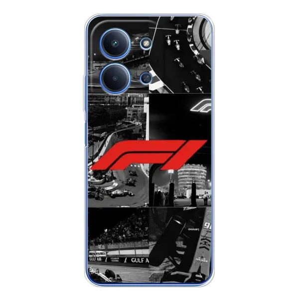 Чехол с рисунком «Коллаж Формула 1» для Xiaomi Poco C85 Чехол с рисунком «Коллаж Формула 1» для Xiaomi Poco C85