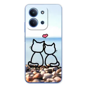 Силиконовые Чехлы Любимому человеку для Xiaomi Poco C85 (Котейки)