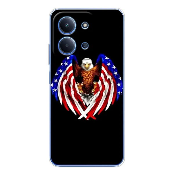 Чехол с рисунком «Крылья США» для Xiaomi Poco C85