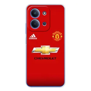 Силиконовые Чехлы принт Футбол на Xiaomi Poco C85 (Man United)