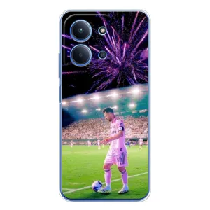 Чехлы Лео Месси в Майами на Xiaomi Poco C85 (Месси в Майами)