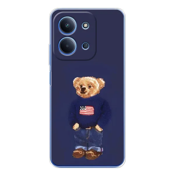Чехол с рисунком «Мишка USA» для Xiaomi Poco C85