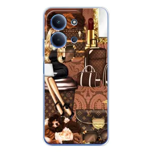 Чохол Стиль Louis Vuitton на Xiaomi Poco C85 (Мода Луі Віттон)