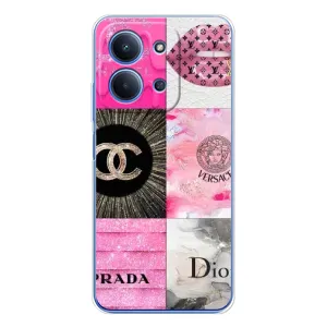 Чехол (Dior, Prada, YSL, Chanel) для Xiaomi Poco C85 (Модница)