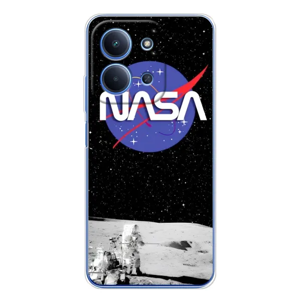 Чехол с рисунком «Nasa на луне» для Xiaomi Poco C85 Чехол с рисунком «Nasa на луне» для Xiaomi Poco C85