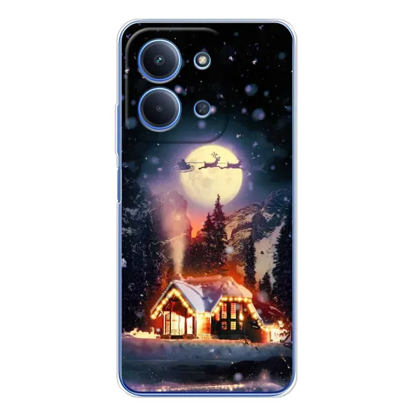 Чехол с рисунком «Настроение зимнее» для Xiaomi Poco C85 Чехол с рисунком «Настроение зимнее» для Xiaomi Poco C85