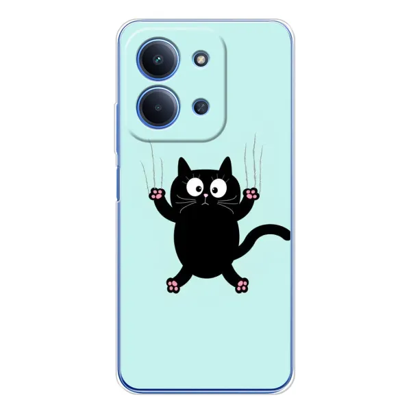 Чехол с рисунком «Падающий кот» для Xiaomi Poco C85