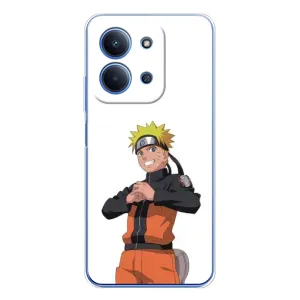 Чехлы с принтом Наруто на Xiaomi Poco C85 (Радосный Наруто)