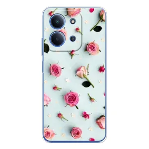 Чехлы с принтом Розочки для Xiaomi Poco C85 (Разные цветы)