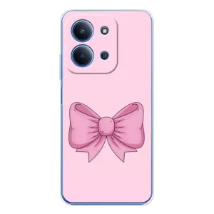 Чохол банти для Xiaomi Poco C85 (Рожевий бантик)