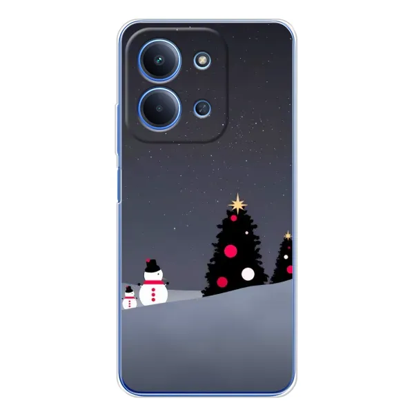 Чехол с рисунком «Снеговички» для Xiaomi Poco C85 Чехол с рисунком «Снеговички» для Xiaomi Poco C85