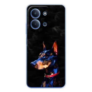 Бампер для Xiaomi Poco C85 з картинкою "Песики" (Собака Мопсік)