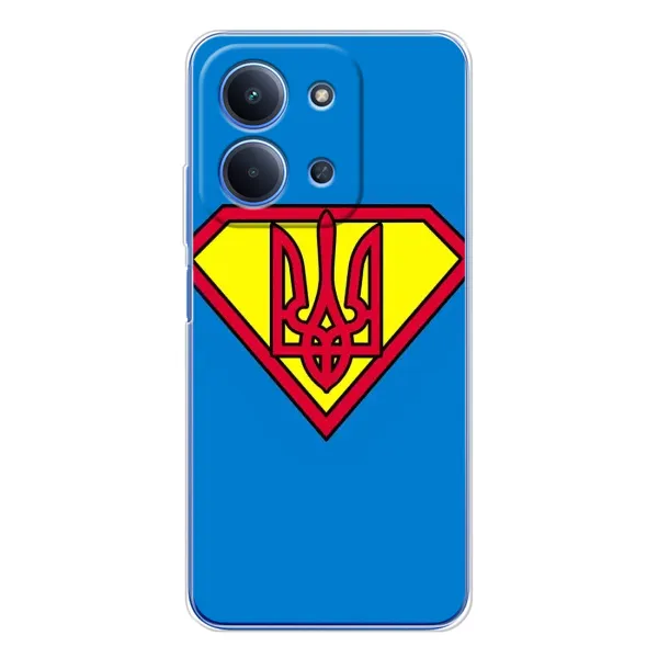 Чехол с рисунком «Super - Герб» для Xiaomi Poco C85 Чехол с рисунком «Super - Герб» для Xiaomi Poco C85