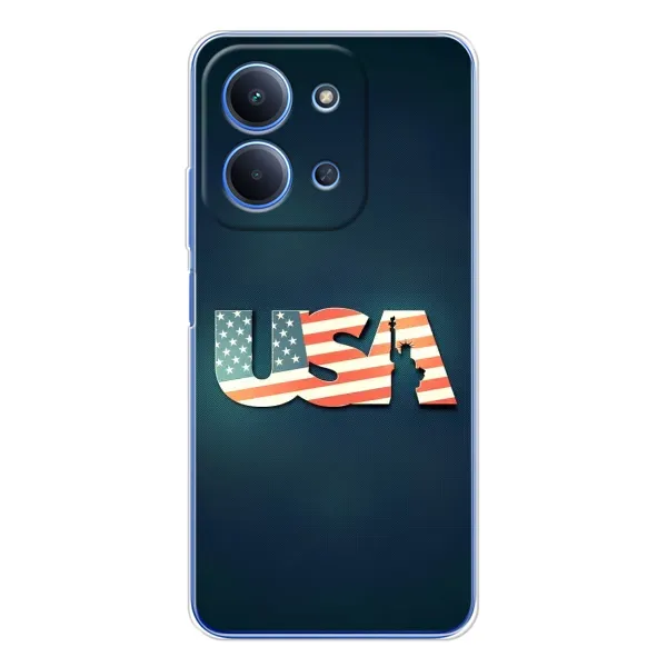 Чехол с рисунком «USA» для Xiaomi Poco C85