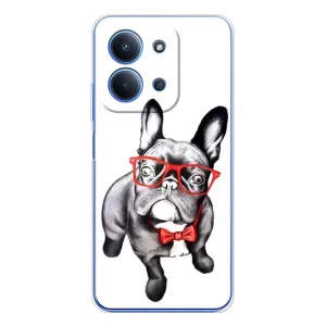 Бампер для Xiaomi Poco C85 з картинкою "Песики" (В окулярах)