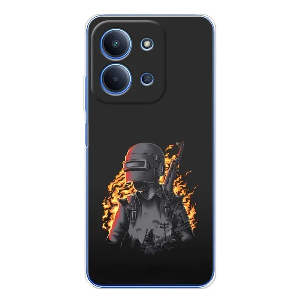 Чехол с рисунком «В огне» для Xiaomi Poco C85 Чехол с рисунком «В огне» для Xiaomi Poco C85